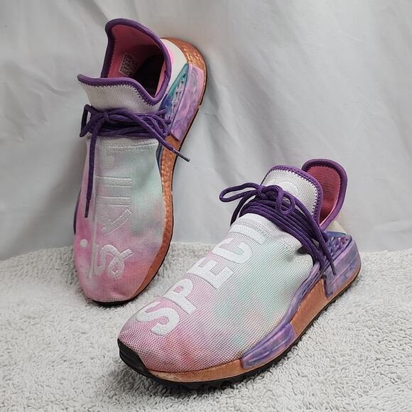 PHARRELL x ADIDAS HUMAN RACE NMD FESTIVAL PINK ROSEGOLD MENS 11.5 CUSTOMIZED main image 11